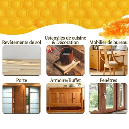 Nettoyant et poli tout-en-un pour surfaces en bois