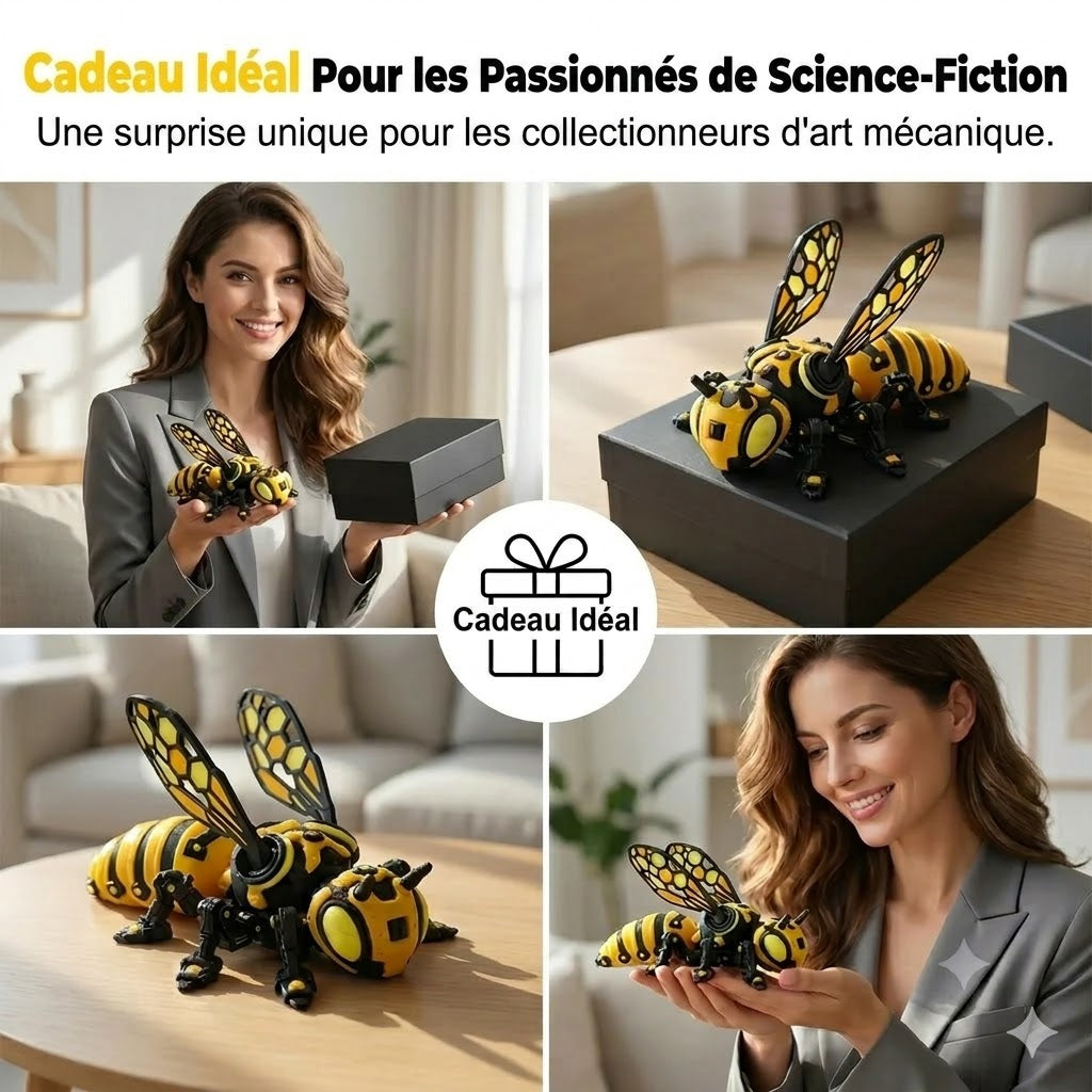 Ce n'est pas un insecte, c'est un monstre mécha ! Articulations amovibles, design futuriste