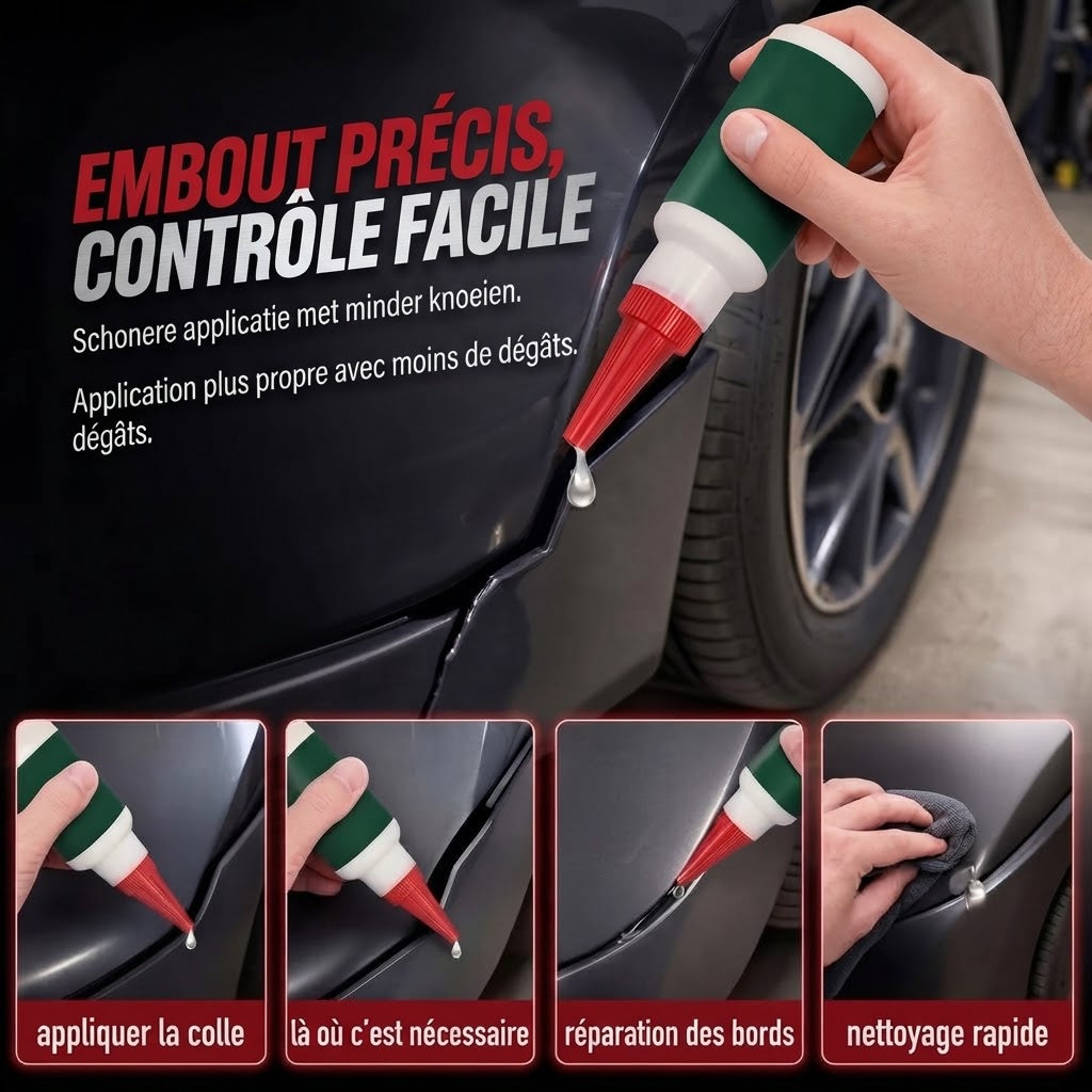 Colle de réparation automobile