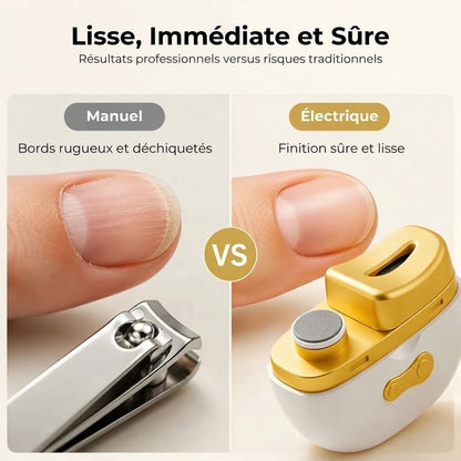 Coupe-ongles électrique avec lime à ongles