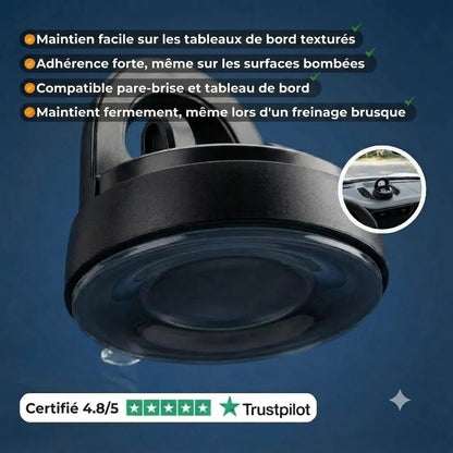 T80 Pro support de téléphone rotatif personnalisé pour voiture