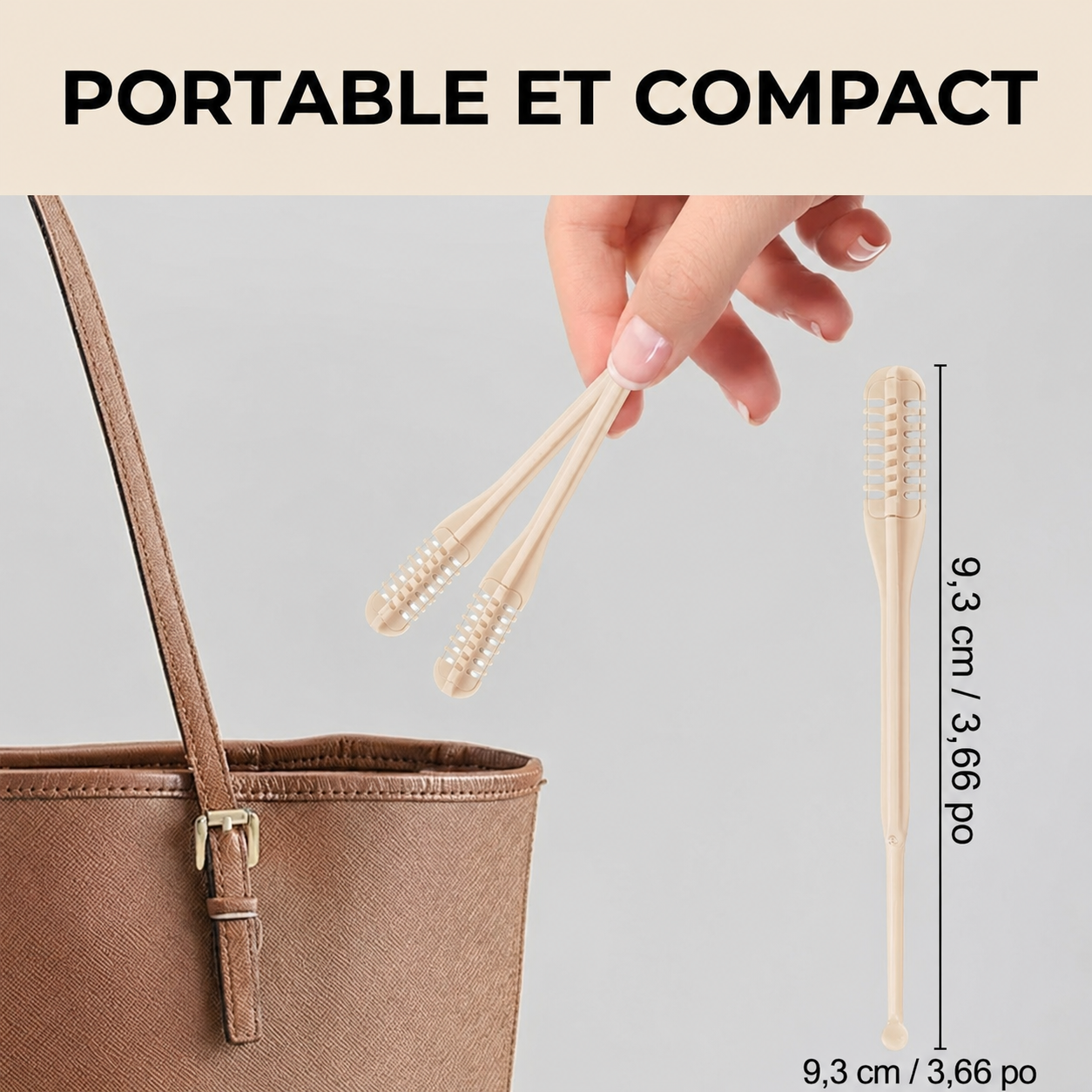 Tondeuse manuelle pour poils du nez et des oreilles – lot de 10