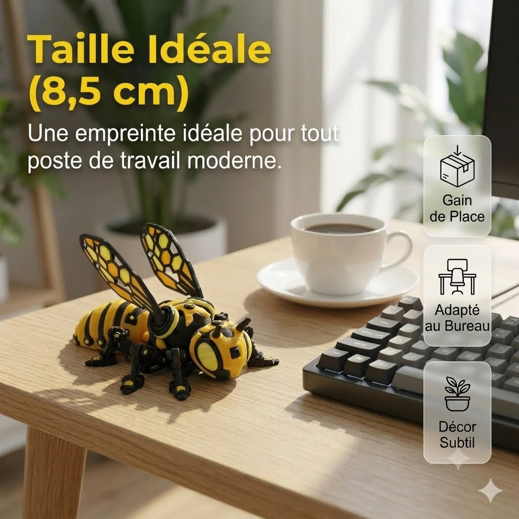 Ce n'est pas un insecte, c'est un monstre mécha ! Articulations amovibles, design futuriste