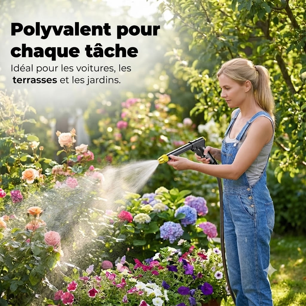 Pistolet d’arrosage pour tuyau d’arrosage