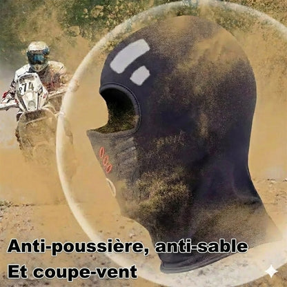 Masque facial intégral chaud et coupe-vent unisexe pour l'hiver