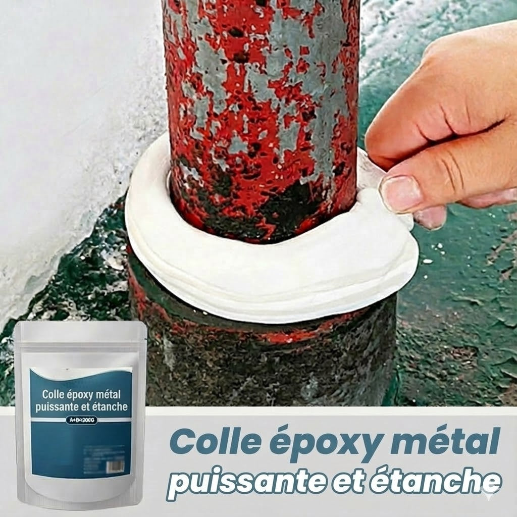Époxy métallique très résistant (résistant aux chocs)