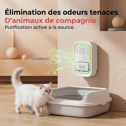 Purificateur d’air ionisant contre les odeurs d’animaux