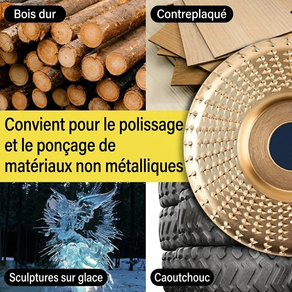 Disques de meulage de précision CarveX – lot de 3