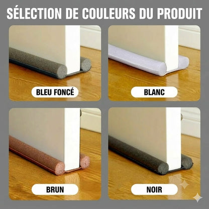 Bas de porte isolant – empêche les insectes, les courants d'air et le bruit d'entrer