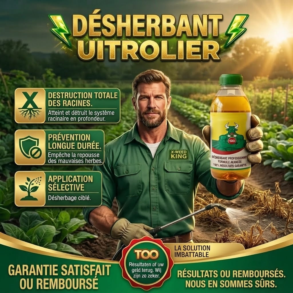 Désherbeur 2 en 1 pour jardin et terrasse