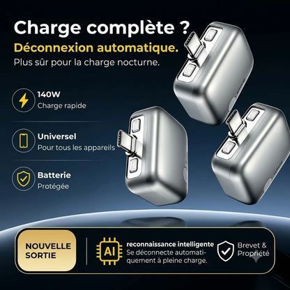 Adaptateur de charge avec arrêt automatique et protection contre la surcharge