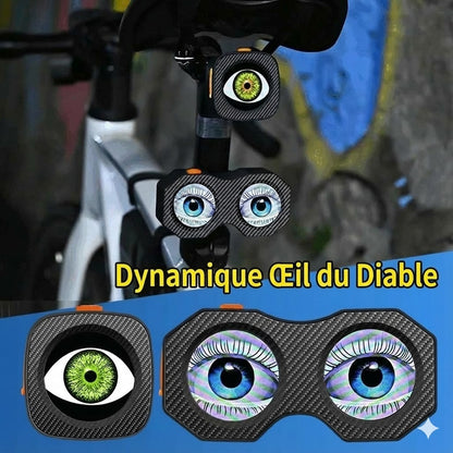 Feu arrière dynamique en forme d'œil du diable