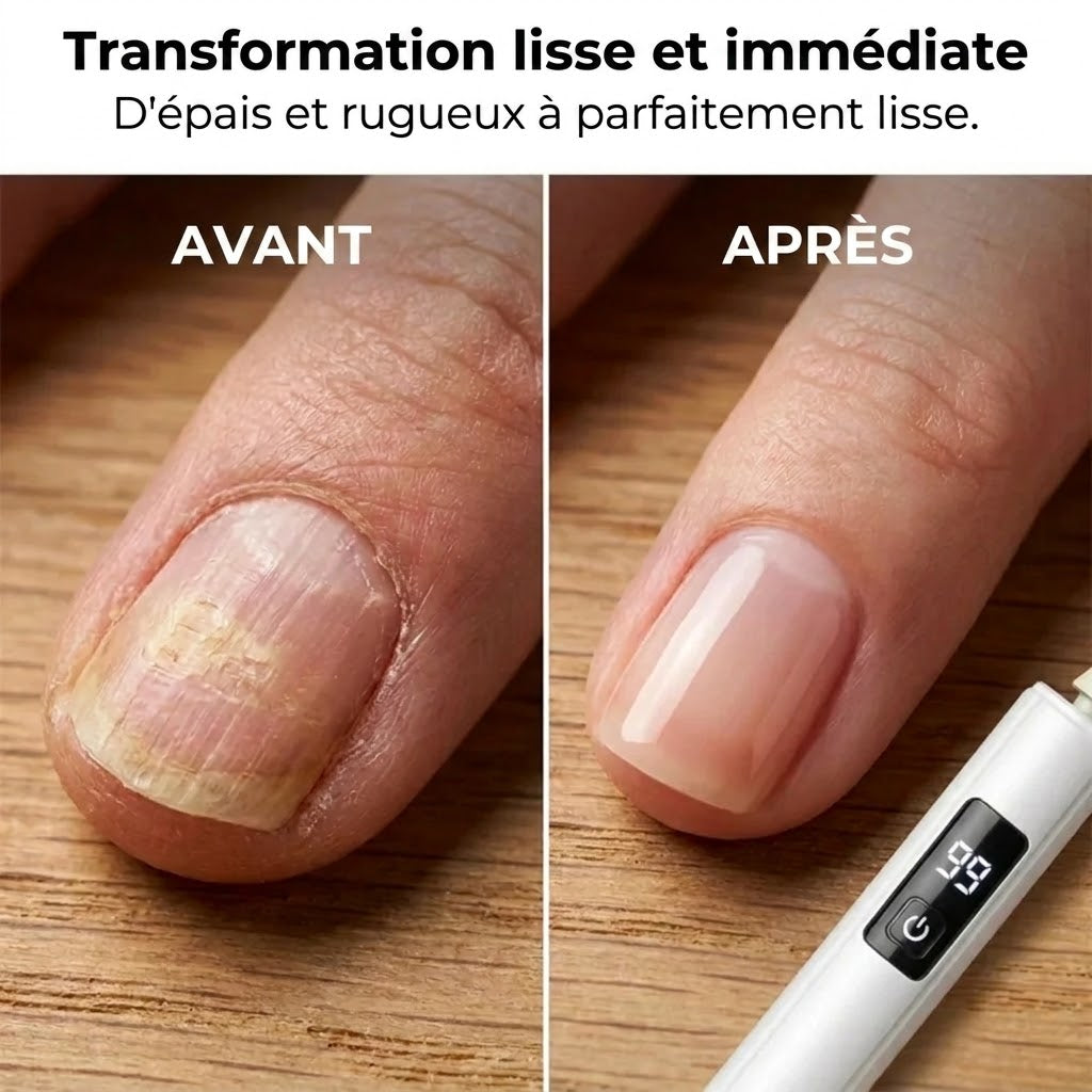 Ponceuse à ongles électrique avec réglage numérique de la vitesse