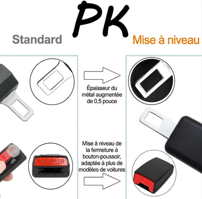 Rallonge universelle de ceinture de sécurité pour voiture