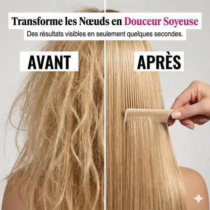 Spray lissant et disciplinant pour perruques