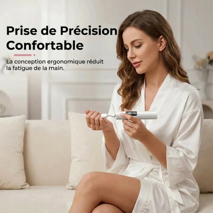 Ponceuse à ongles électrique avec réglage numérique de la vitesse