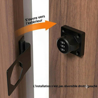 Serrure à Combinaison pour Armoires et Portes