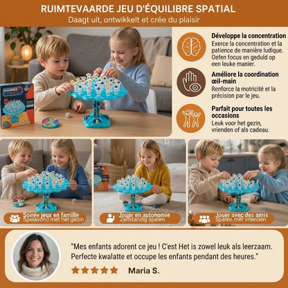 Jeu d’équilibre astronaute comme jouet STEM interactif