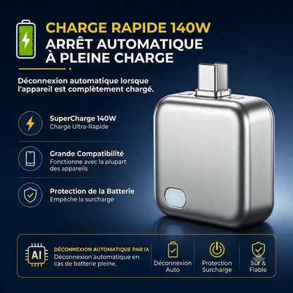 Adaptateur de charge avec arrêt automatique et protection contre la surcharge