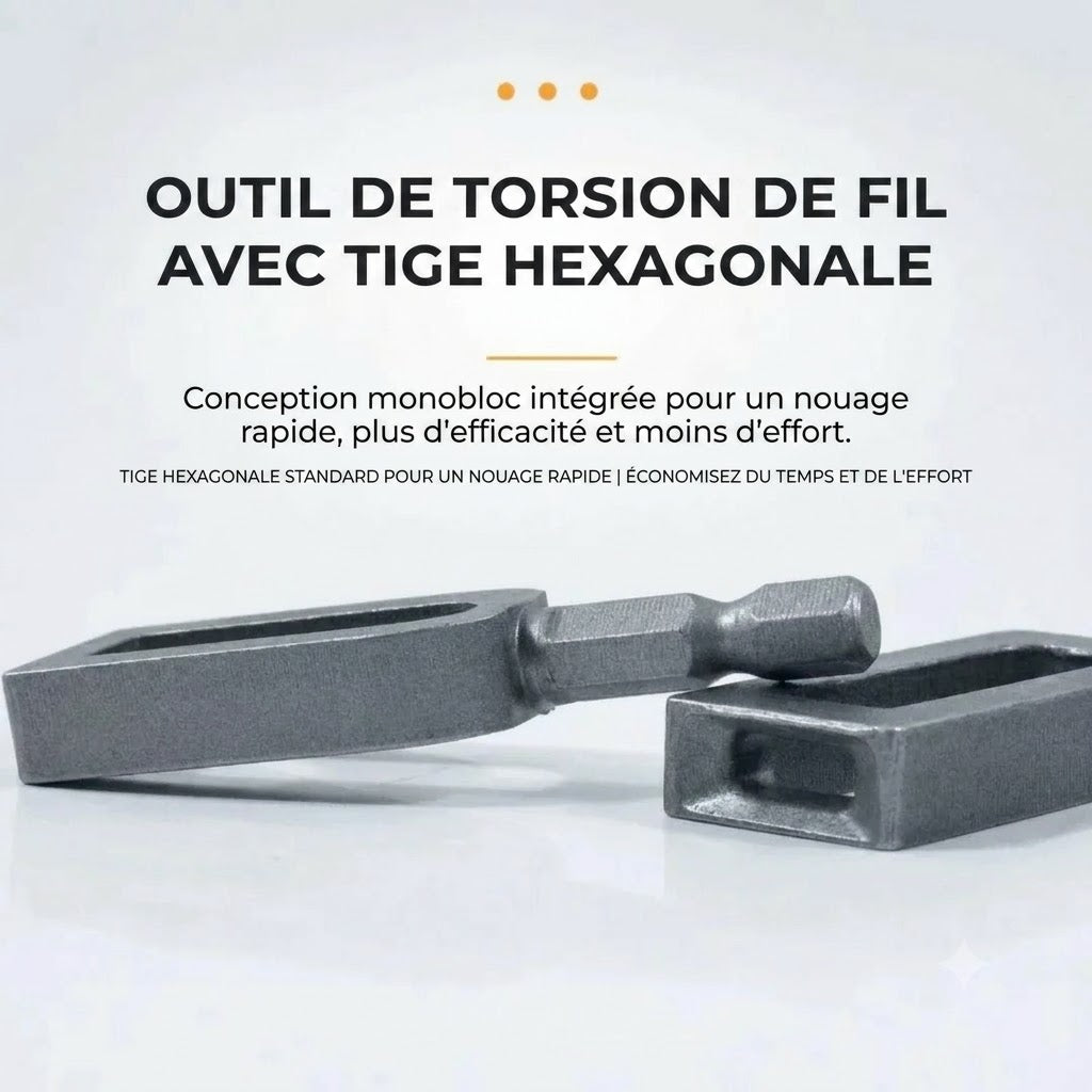 Torsadeur de fil pour perceuse