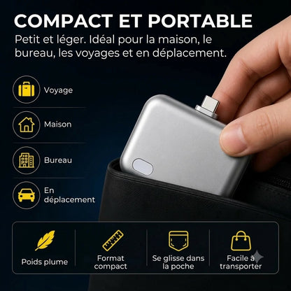 Adaptateur de charge avec arrêt automatique et protection contre la surcharge