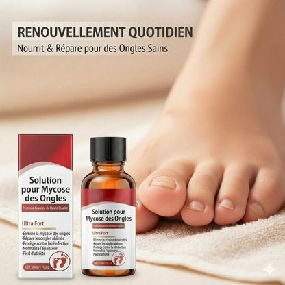 Essence réparatrice pour ongles abîmés