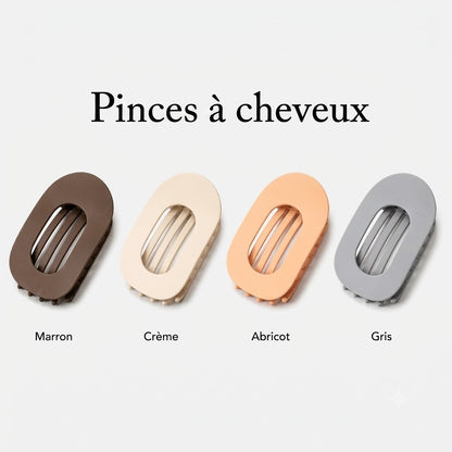Pince à cheveux confortable