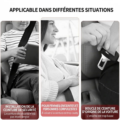 Rallonge universelle de ceinture de sécurité pour voiture