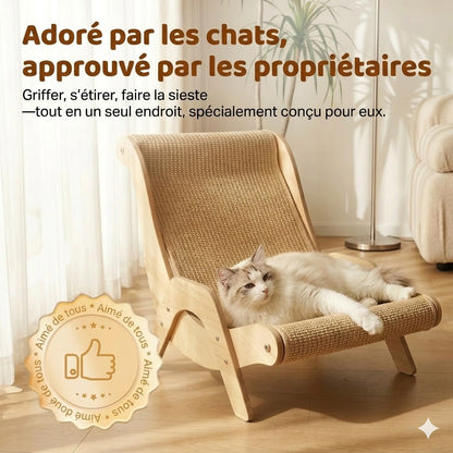 Griffoir 2-en-1 en sisal pour chat