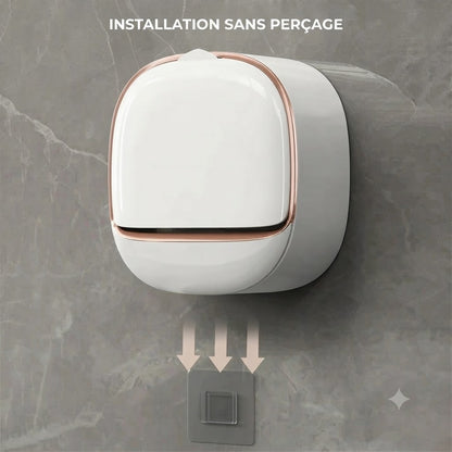 Porte-savon étanche à fixation murale