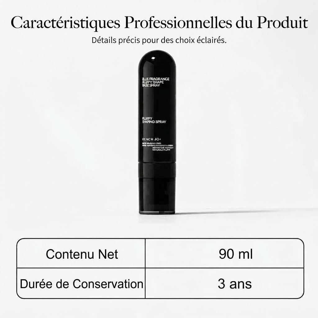 Spray volumisant parfum pêche pour cheveux fins