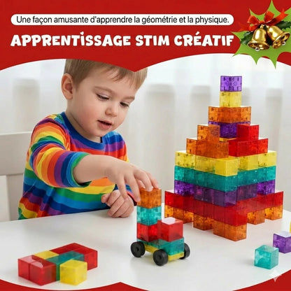 Blocs de construction magnétiques pour enfants | Aimants 6 faces