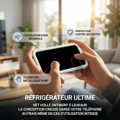 Coque bumper pour iPhone avec dissipation thermique