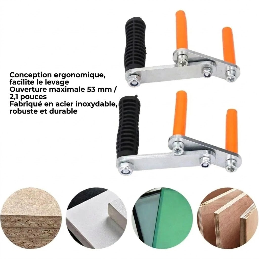 Porte-panneaux ergonomiques lot de 2