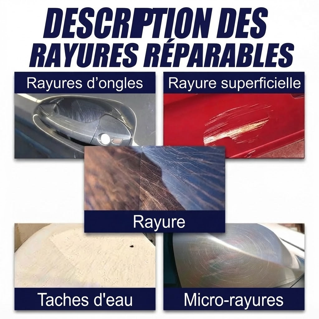 Spray anti-rayures pour voiture 100 ml