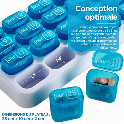 Pilulier pour 31 jours