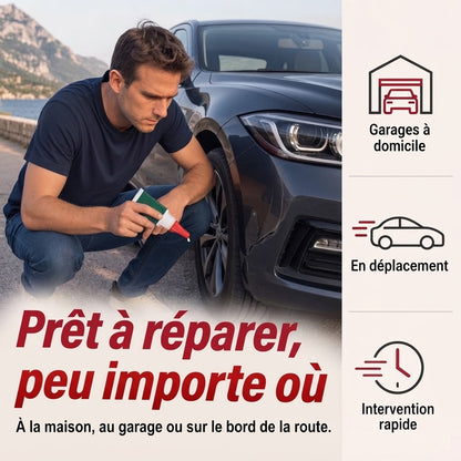 Colle de réparation automobile