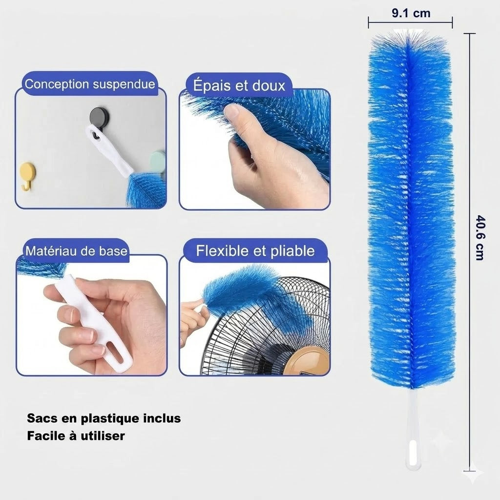 Plumeau en microfibre pliable – respirez à nouveau librement !