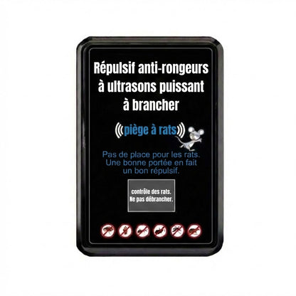 Répulsif antiparasitaire à ultrasons puissant à brancher