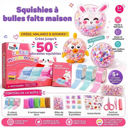 Kit créatif DIY Bubble Squishies 41 pièces