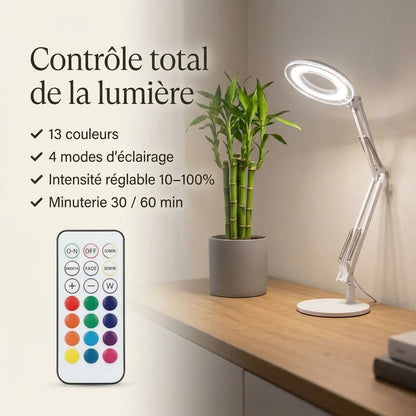 Éclairage sans fil pour plantes avec télécommande