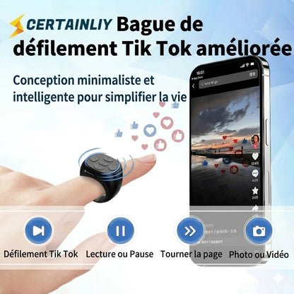 Télécommande sans fil avec contrôle au bout des doigts