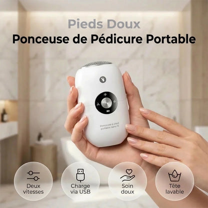 Râpe électrique pour les pieds et les callosités