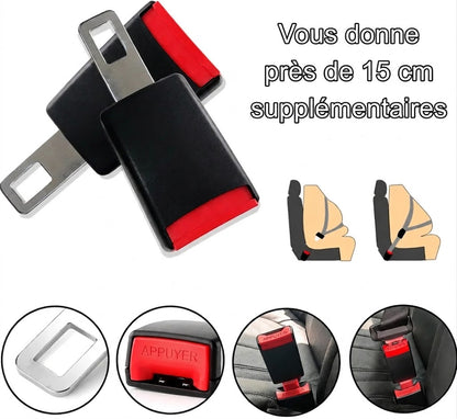 Rallonge universelle de ceinture de sécurité pour voiture
