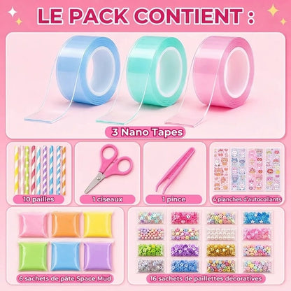 Kit créatif DIY Bubble Squishies 41 pièces