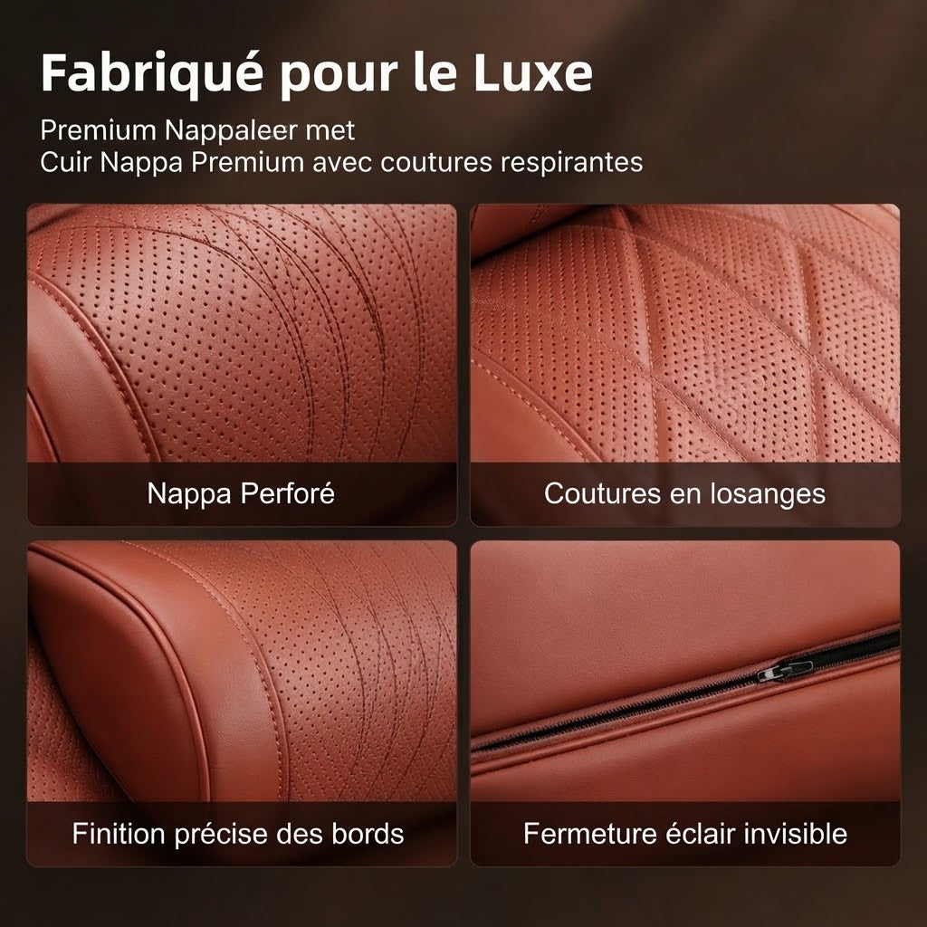 Coussin cervical universel en mousse à mémoire de forme pour voiture