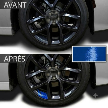 Liserets de jante réfléchissants pour roues de voiture