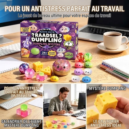 Calendrier surprise Squishiverse avec squishies