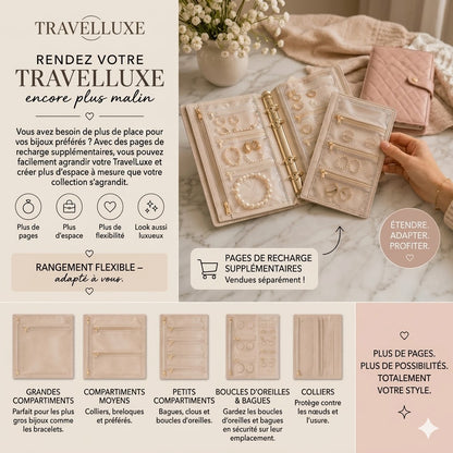 Boîte À Bijoux TravelLuxe – Compacte Et Toujours Organisée
