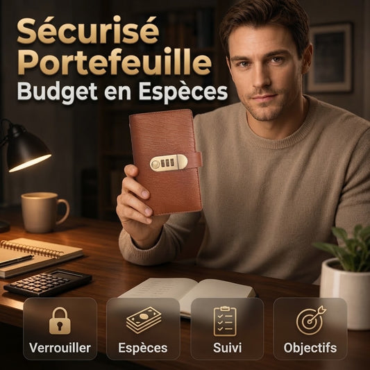 Classeur d’épargne avec serrure à code pour argent liquide
